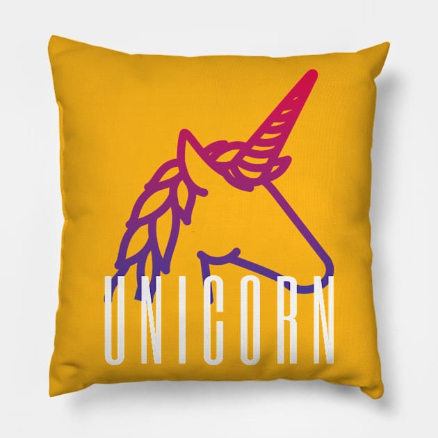 unicorn Pillow by Leap Arts