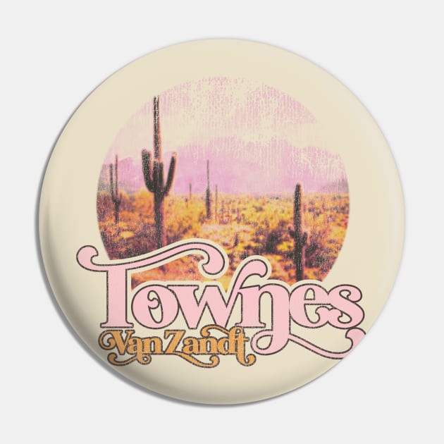 Townes Van Zandt Sweet Light Pin by darklordpug