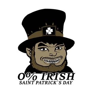 0% St. Patrick's Day T-Shirt