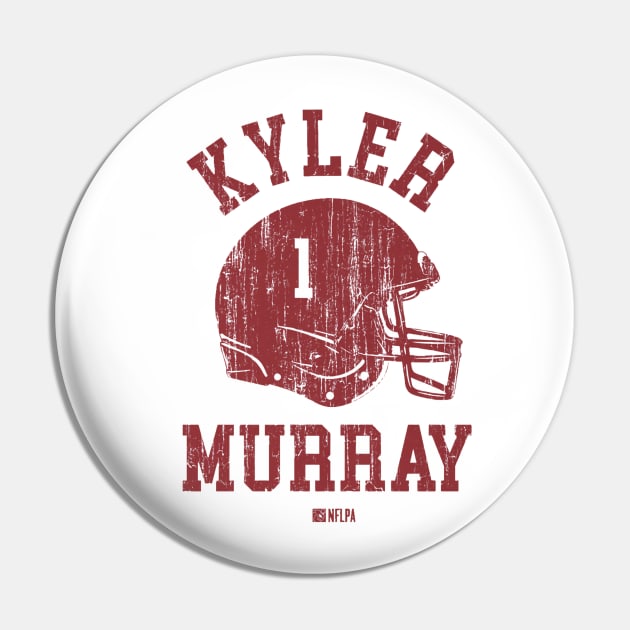 Kyler Murray Arizona Helmet Font Pin by TodosRigatSot