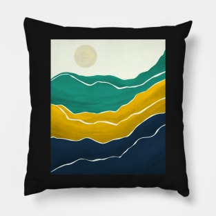 Jewel Mountains Pillow