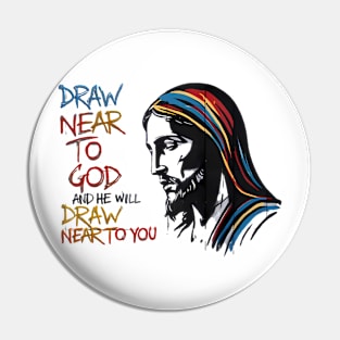 Divine Words: Jesus Inspire Pin