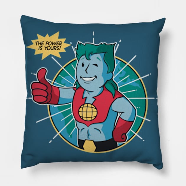 Planet Boy Pillow by Getsousa