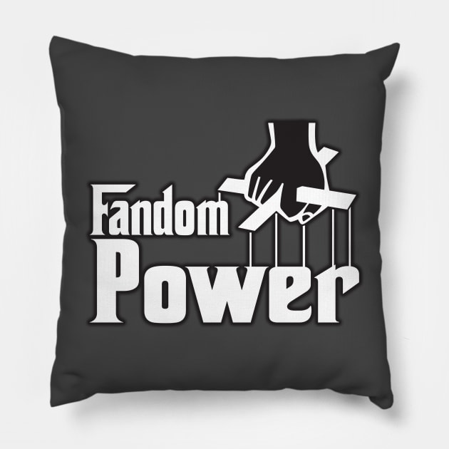 Fandom Power (Head of the Family) Pillow by Fandom Power Podcast Merch Shop