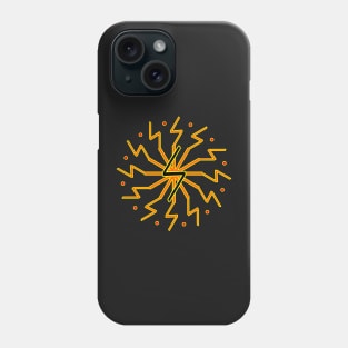 Norse viking Sun Rune Summer Solstice Festival Phone Case