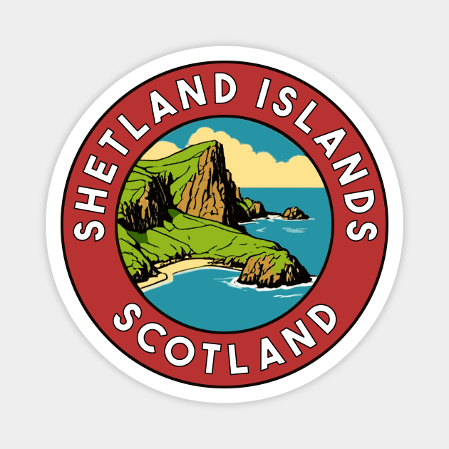 Shetland Islands Magnet by zsonn