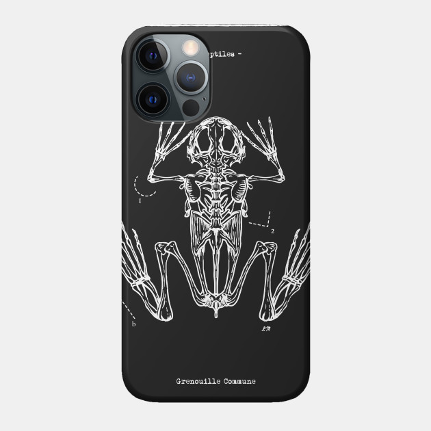 Grenouille commune - Anatomy - Phone Case