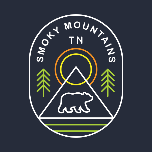 Great Smoky Mountains National Park Smoky Mountains Hiking by PodDesignShop