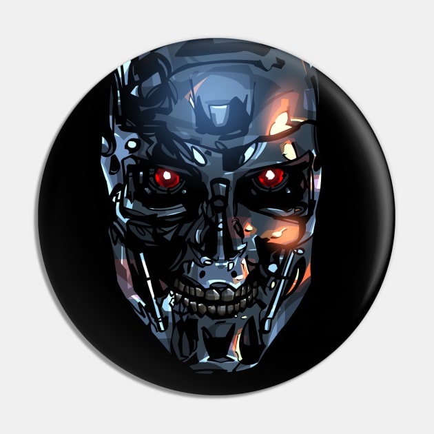 Terminator Head 2 Pin by nabakumov