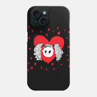 a cute and lovely girl Phone Case