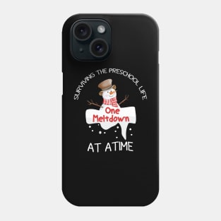 Surviving The Preschool Life One Meltdown At A Time Phone Case