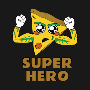 Super Hero Pizza T-Shirt