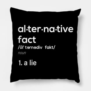 Alternative Fact Definition Pillow