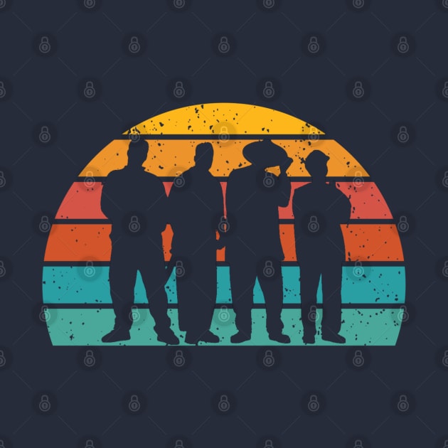 A tribe called quest silhouette by Chessfluencer