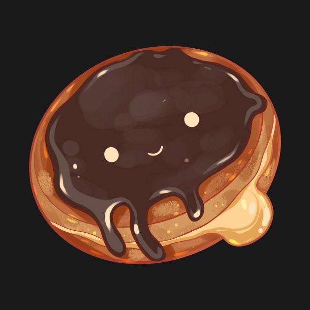 Boston Cream Pie Donut by Claire Lin