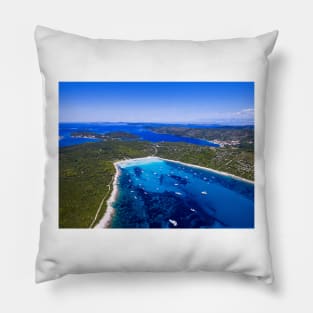 Sakarun beach Pillow