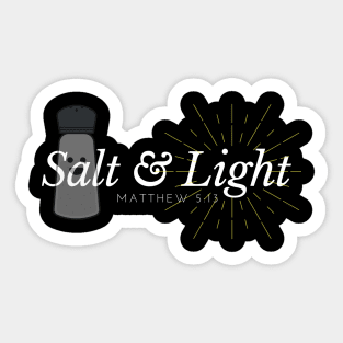 Salt And Light Stickers for Sale