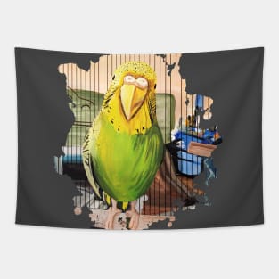 Pet Parrot Tapestry