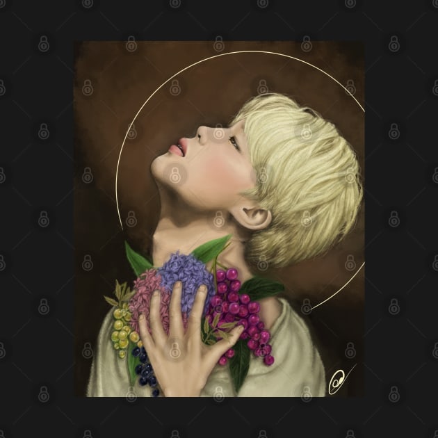 Jimin (BTS) - Caravaggio inspired painting by dangerbeforeyou