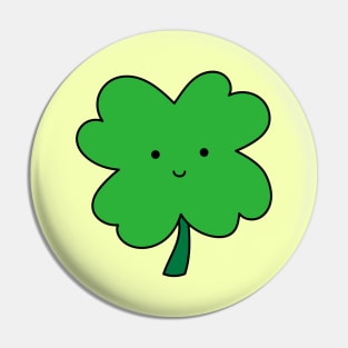 Lucky Four Leaf Clover Pin