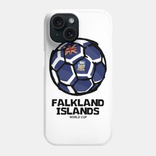 Falkland Islands Football Country Flag Phone Case