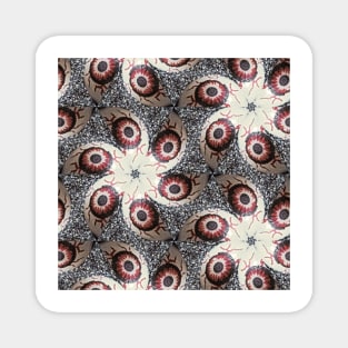 patterns and design in forth dimension - for sore eyes Magnet