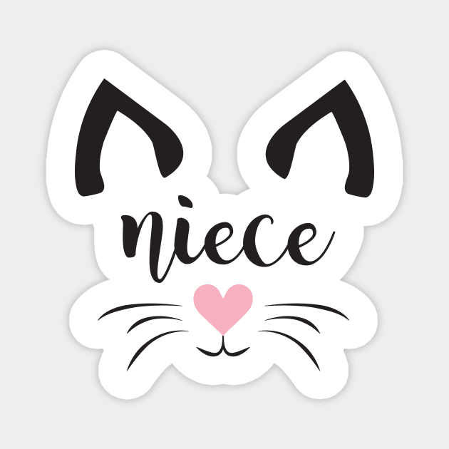 Cute Cat Niece Magnet by FuseTheory1