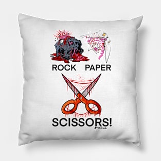 Scissors Wins Pillow