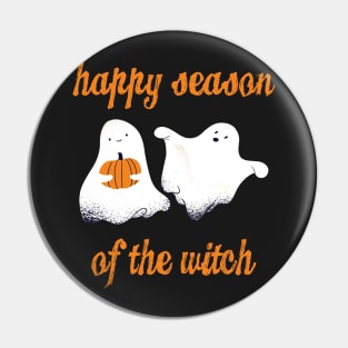 Happy Season Of The Witch Pin