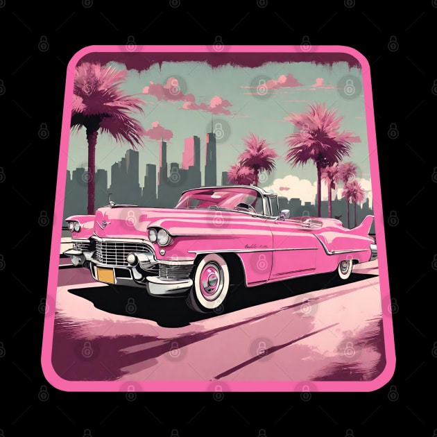 Pink Cadillac by Ilustradamus