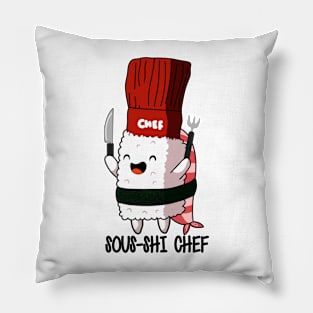 Sous-shi Chef Pillow