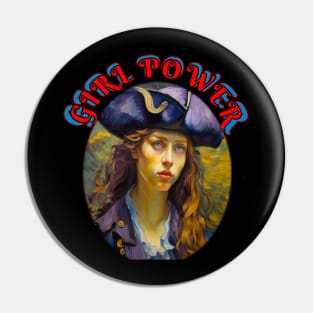 Girl power pirate apprentice Pin