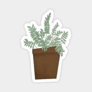 Potted Fern Magnet