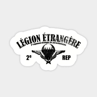 Foreign Legion Paratrooper - 2 Rep Subdued (distressed) Magnet