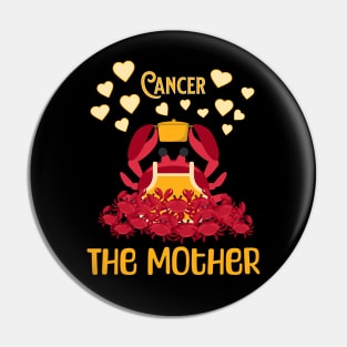 The characters of the zodiac: Cancer Pin