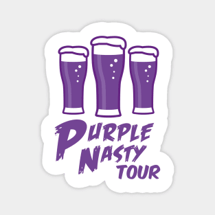 Purple Nasty Tour Magnet