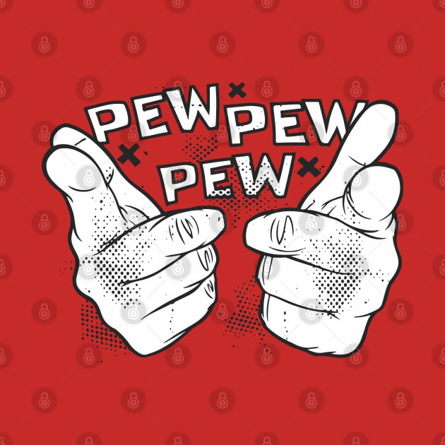 Pew pew fingers by Catfactory