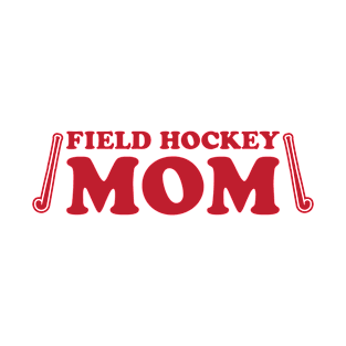 Field Hockey Mom Red T-Shirt