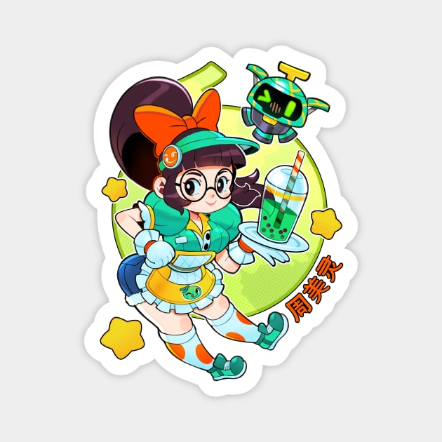 Honeydew Mei (Overwatch Fanart) Magnet by REDZtheARTIST