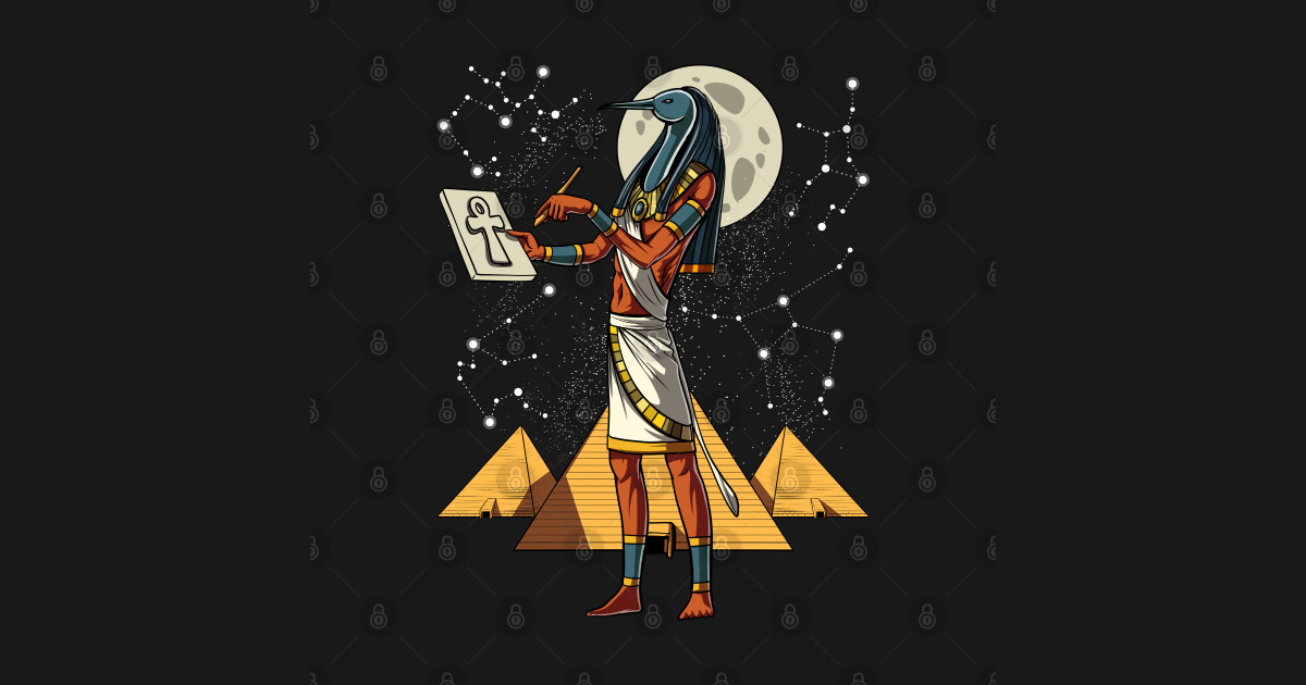 Egyptian God Thoth Ancient Mythology Pyramids - Thoth Egyptian God - T ...