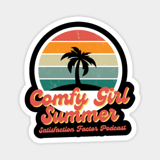 Comfy Girl Summer Magnet