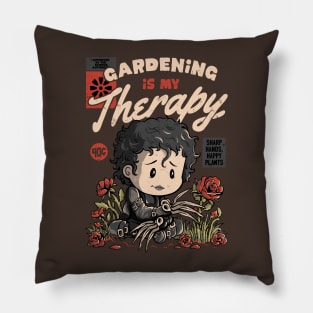 Gardening is My Therapy - Cute Geek Movie Gift Pillow