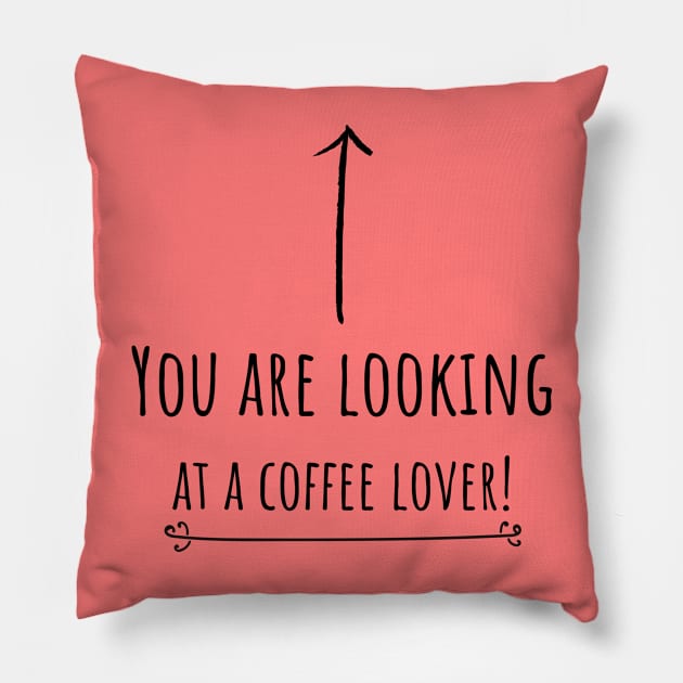 You are looking at a coffee lover Pillow by CuppaDesignsCo