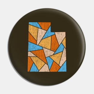 Utah Mosaic - Desert Hike Pin