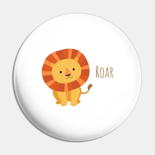 Cute lion Pin