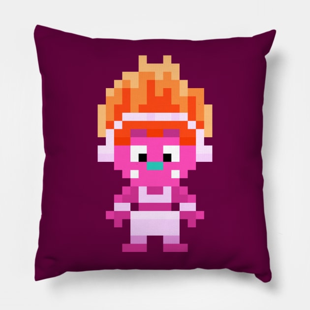 Troll girl Pillow by Pushloop