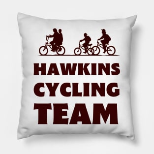 Hawkins Cycling Team IV - White - Funny Pillow