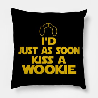 Kiss A Wookie Pillow