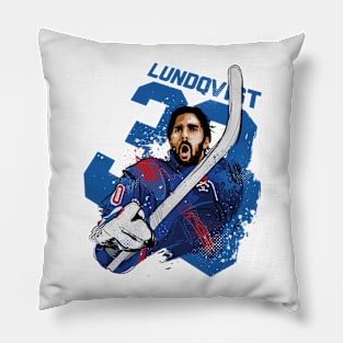 Henrik Lundqvist New York R Smash Pillow