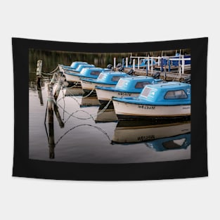 Twilight Hire Boats Tapestry